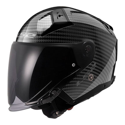 Capacete LS2 Of603 Infinity ll C Solid Carbono