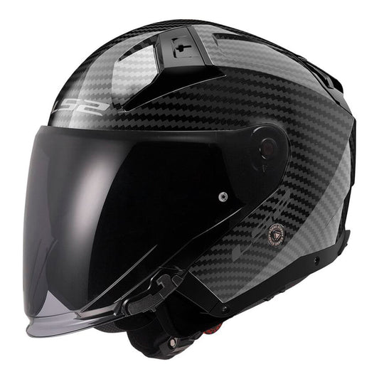Capacete LS2 Of603 Infinity ll C Solid Carbono