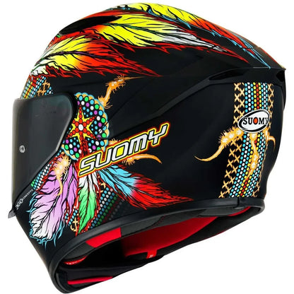 Capacete Suomy Track-1 Chieftain Preto Fosco