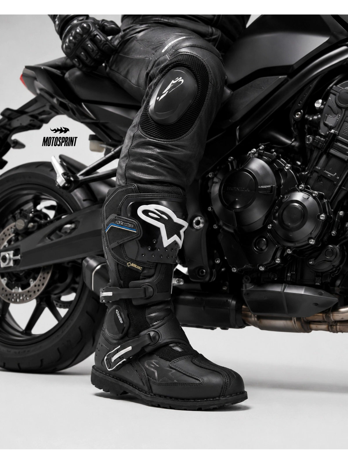 Bota Alpinestars Toucan Gore-tex Preto