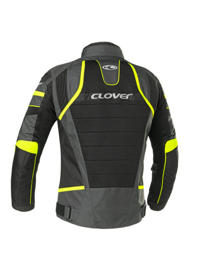 Jaqueta Clover Rainjet 2 Impermeavel Cinza/Amarelo (GRA/G)