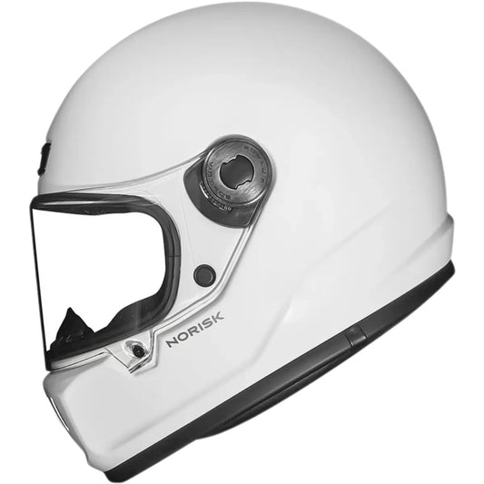 Capacete Norisk V8 Monocolor Branco