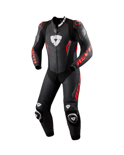 Macacão Revit One Piece Argon 3 Preto/Vermelho Neon