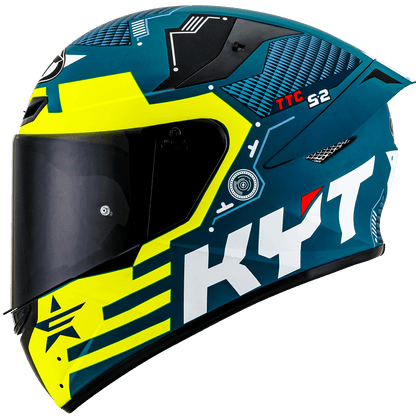 Capacete Kyt Tt Course Fuselage Amarelo