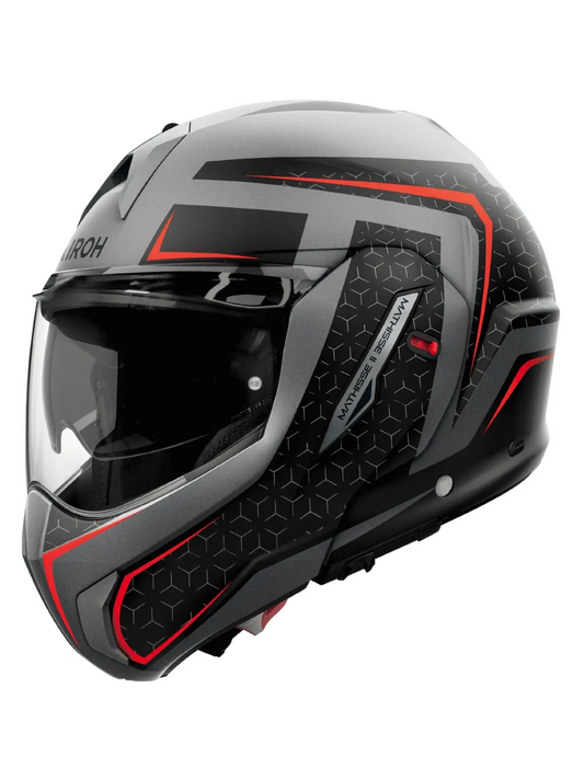Capacete Airoh Mathisse Magnet Vermelho Fosco