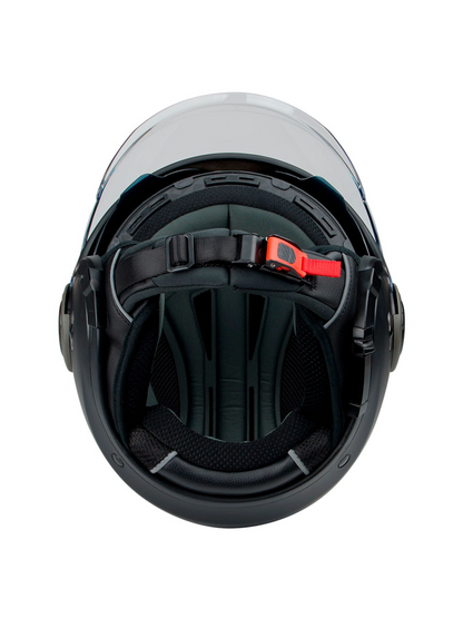 Capacete Nzi Ringway Duo Azul Fosco