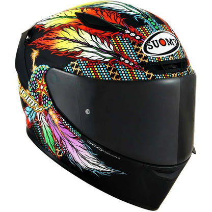 Capacete Suomy Track-1 Chieftain Preto Fosco