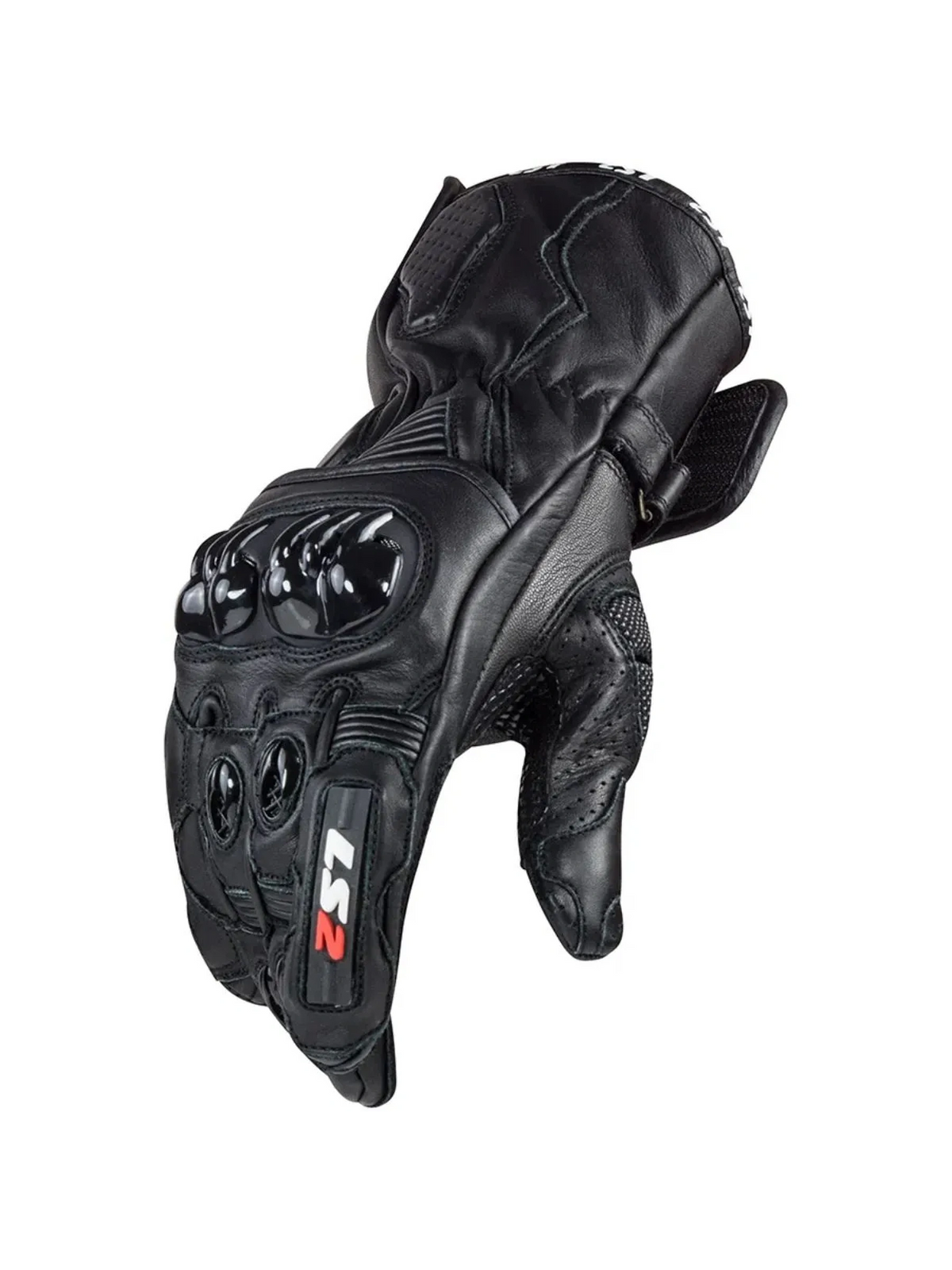 Luva LS2 Swift Racing Preto/Preto