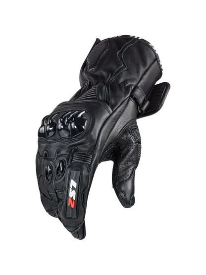 Luva LS2 Swift Racing Preto/Preto
