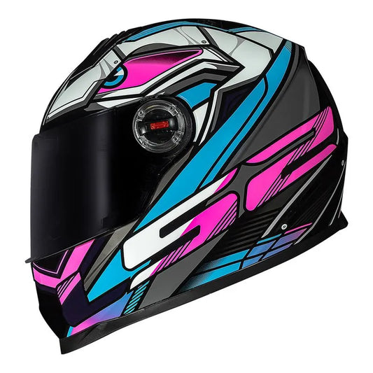 Capacete Ls2 FF358 Xdron Ciano