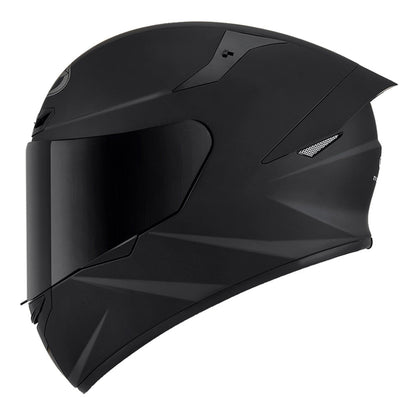 Capacete Kyt Tt Course Plain Preto Fosco