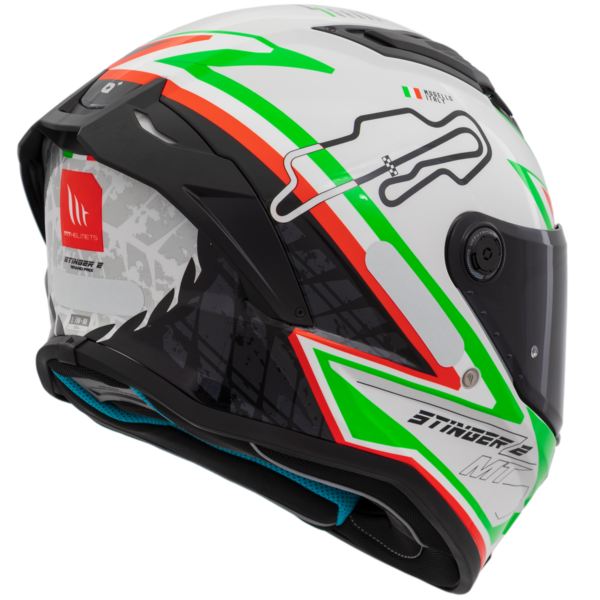 Capacete MT Stinger 2 Grand Prix Italia (A0)