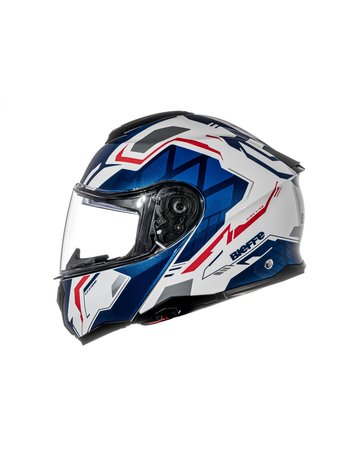 Capacete Bieffe B-Dynamic Attractie Branco e Azul
