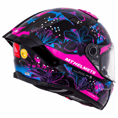 Capacete MT Thunder 4 Jungle Rosa (A8)