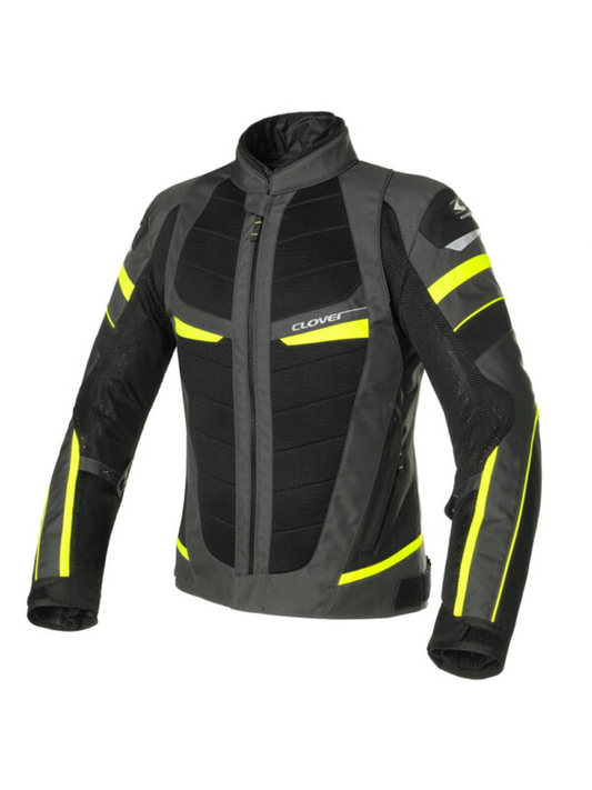 Jaqueta Clover Rainjet 2 Impermeavel Cinza/Amarelo (GRA/G)