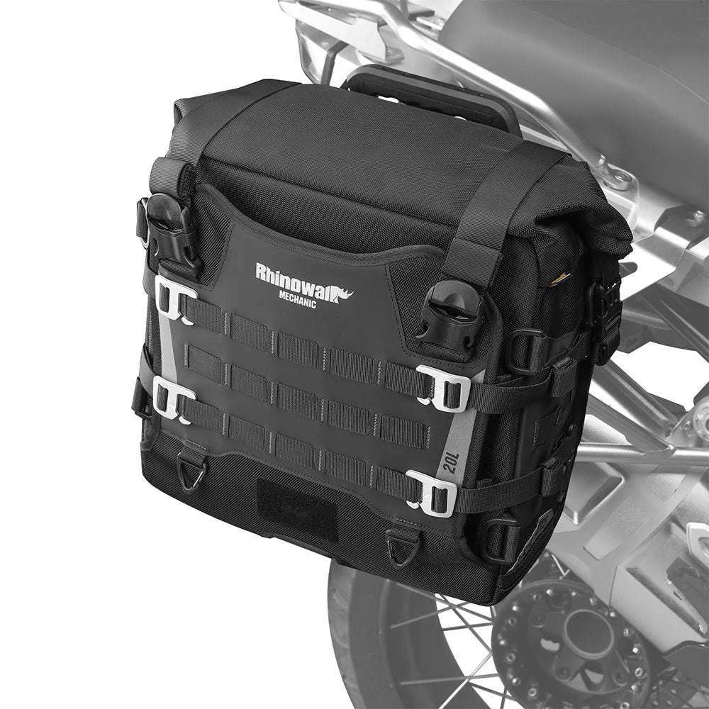 Kit 2 Bolsas Lateral De Liberação Rapida  20L Rhinowalk (MJX2009)