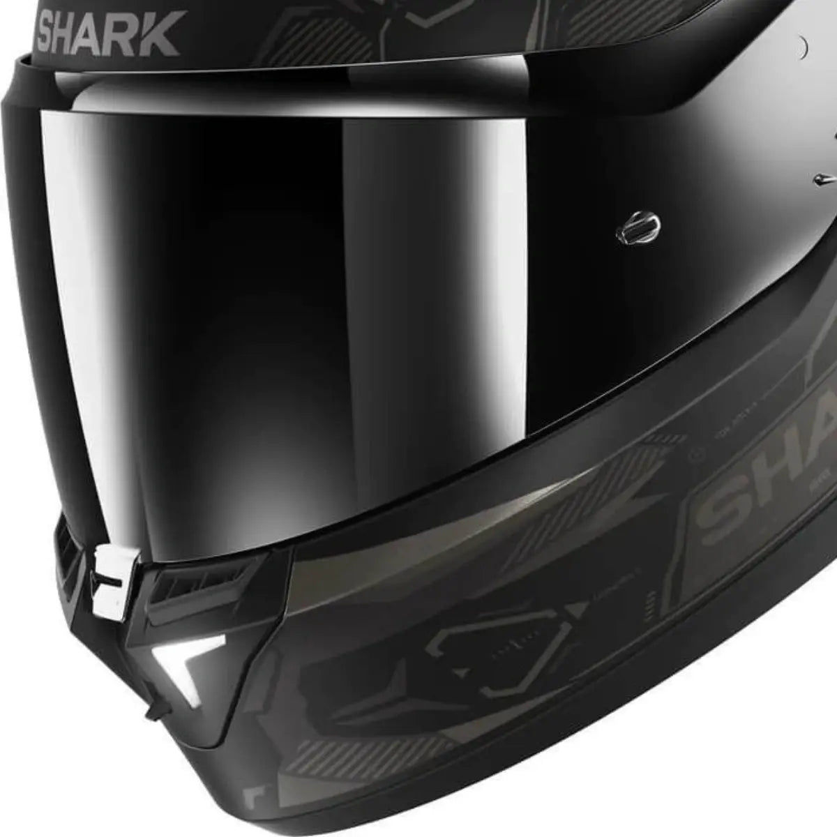 Capacete Shark Skwal I3 Linik Preto e Cinza (KAA)