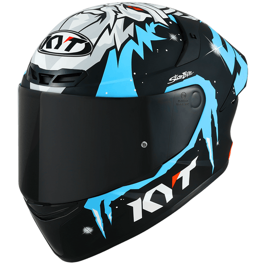 Capacete Kyt Tt Course Masia Winter Test Brilhante