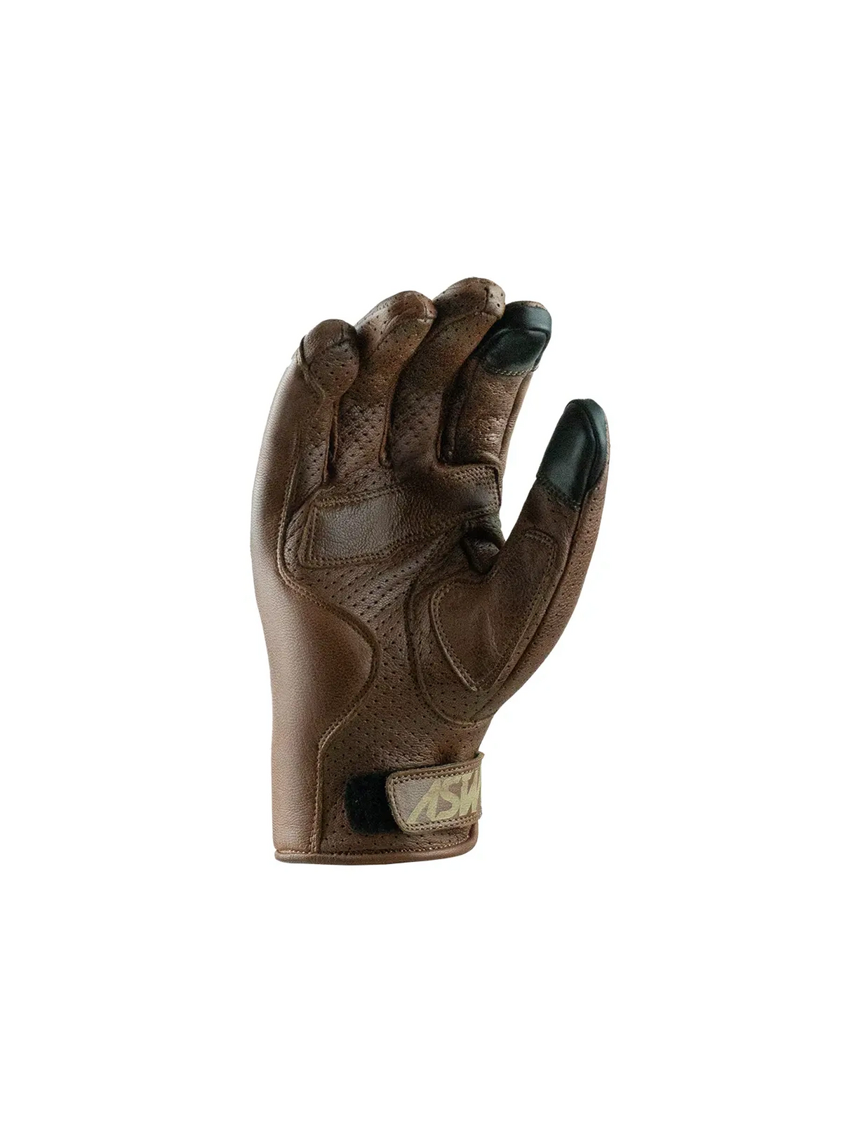 Luva Asw Couro Vintage Marrom