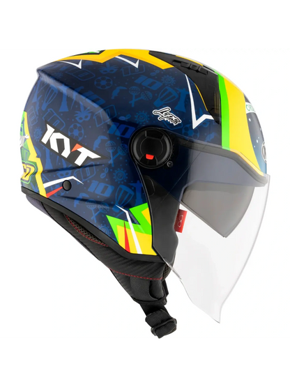 Capacete Kyt D-City Diogo Moreira 2024 Replica