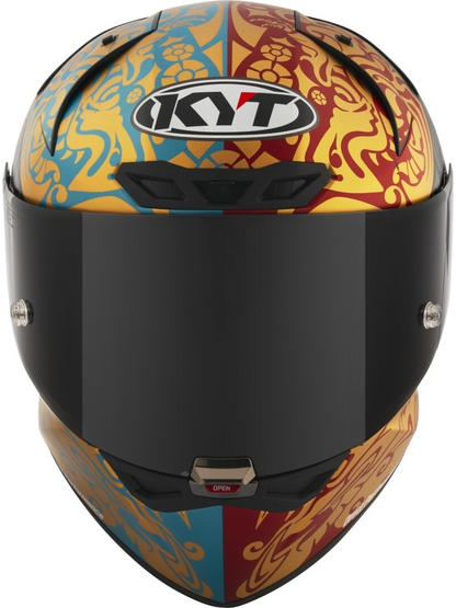 Capacete Kyt KX-1 Race Gp Bastianini Idn Rep 23 Fosco