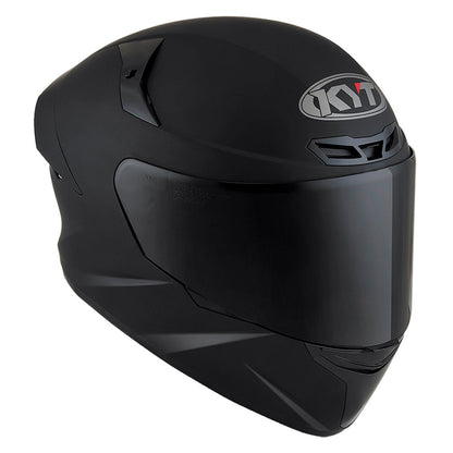Capacete Kyt Tt Course Plain Preto Fosco