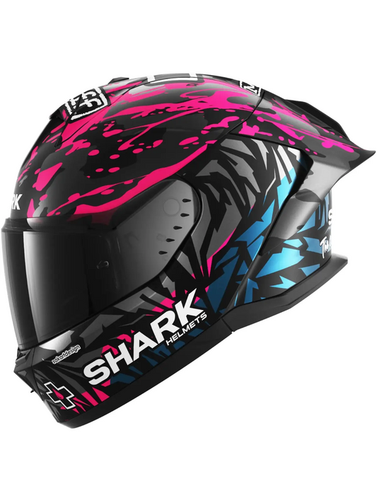 Capacete Shark Skwal Cup Replica Redding Preto/Rosa (KVB)
