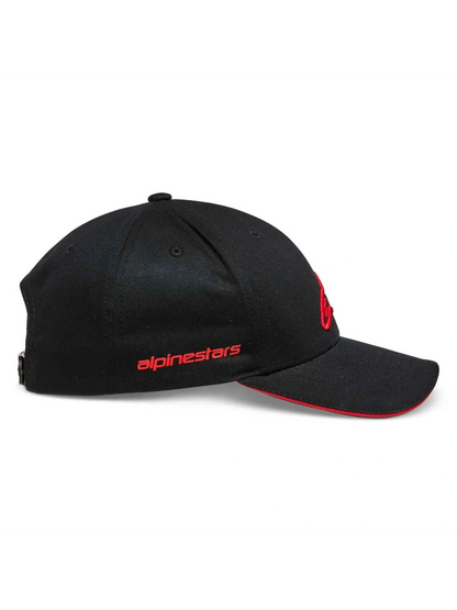 Bone Alpinestars Rostrum Preto/Vermelho