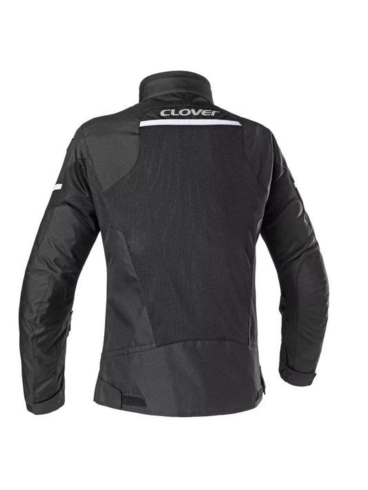 Jaqueta Clover Airjet-5 Verão Preto/Branco (N/B)