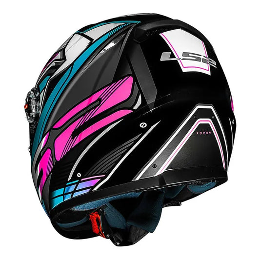 Capacete Ls2 FF358 Xdron Ciano