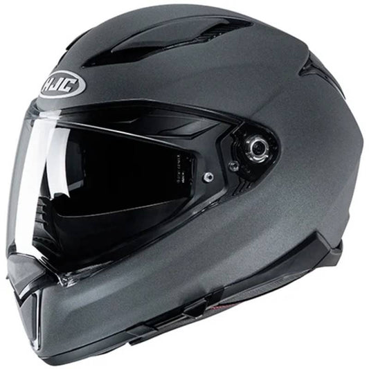 Capacete Hjc F70 Solid Chumbo
