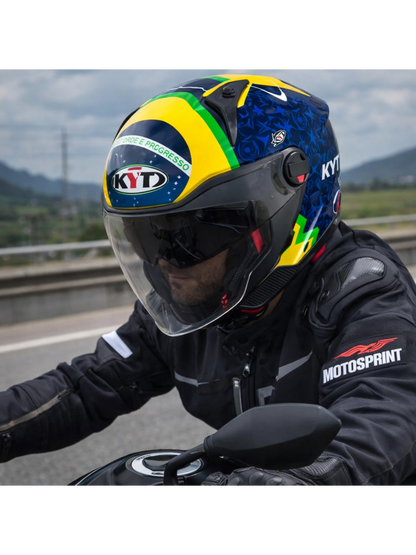 Capacete Kyt D-City Diogo Moreira 2024 Replica