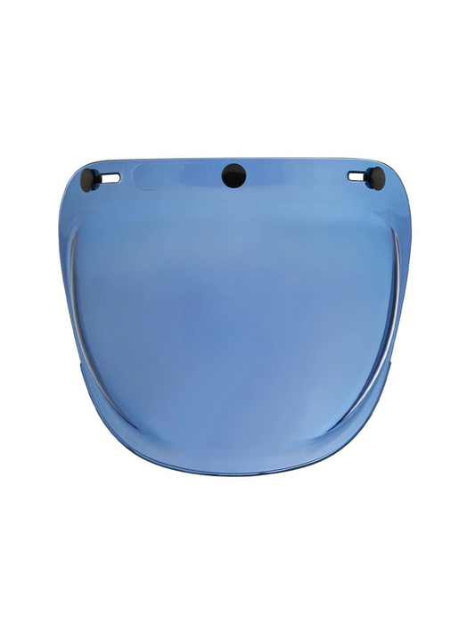 Viseira Lucca Bubble OF605 Azul Dourado