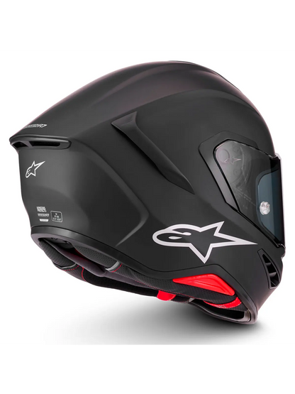 Capacete Alpinestars Sr7 Solid Preto Fosco