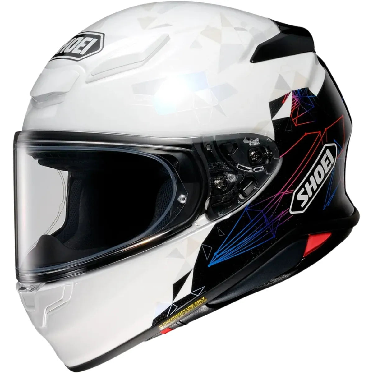 Capacete Shoei NXR 2 Origami TC-5 - Branco/Preto
