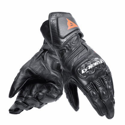 Luva Dainese Carbon 4 Longa Couro Preto
