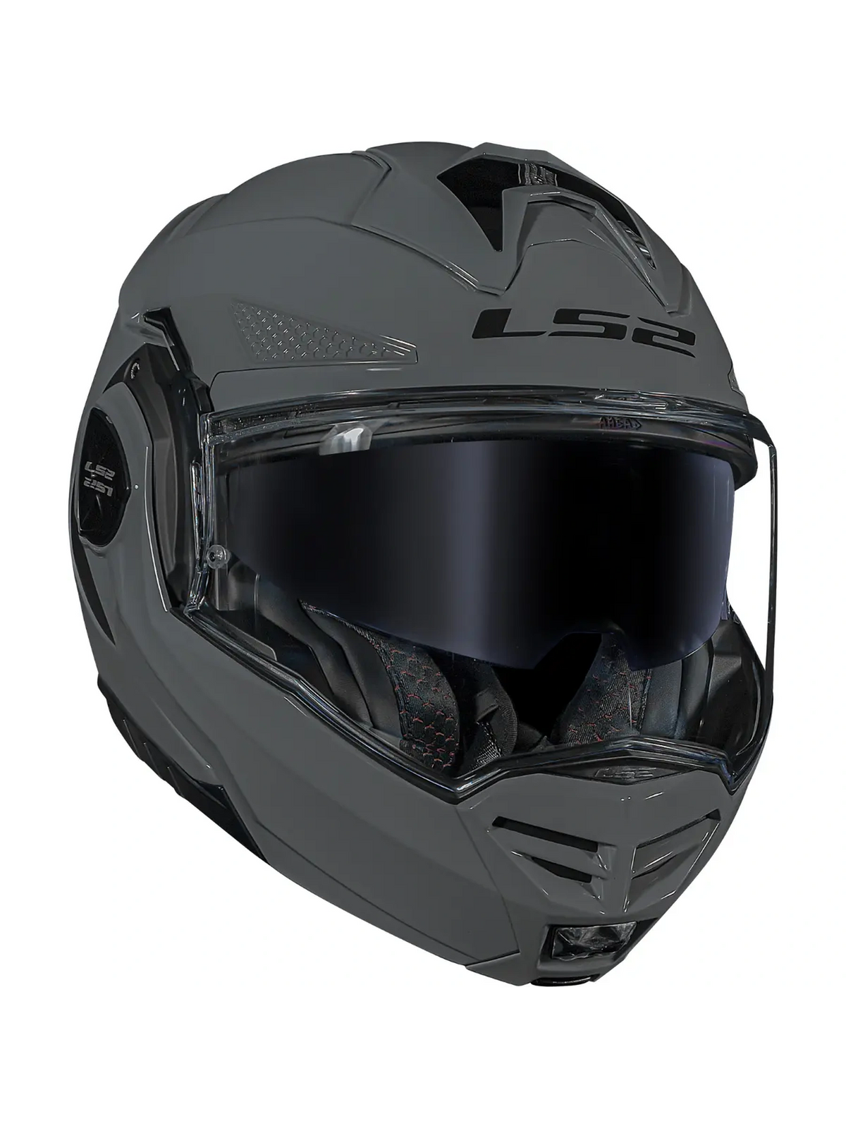 Capacete Ls2 Advant X Ff901 Monocolor Nardo Cinza