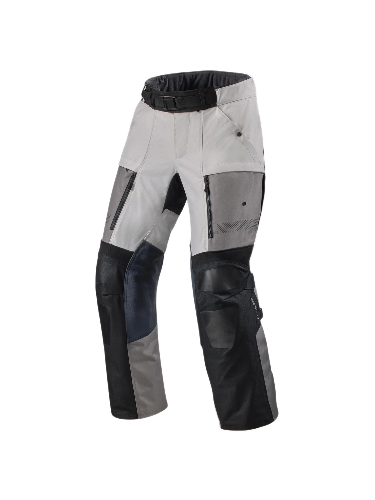 Calça Revit Sand 5 Impermeavel Prata/Preto