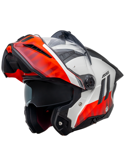 Capacete Axxis Ghostfighter Sv Grid Vermelho C5