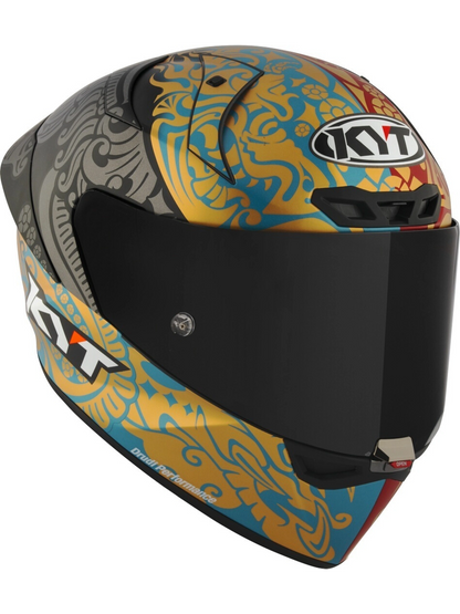 Capacete Kyt KX-1 Race Gp Bastianini Idn Rep 23 Fosco