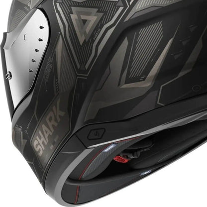 Capacete Shark Skwal I3 Linik Preto e Cinza (KAA)