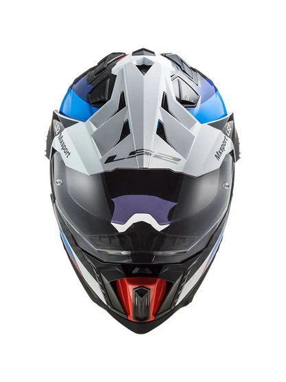 Capacete Ls2 Explorer C MX701 Frontier Preto/Azul