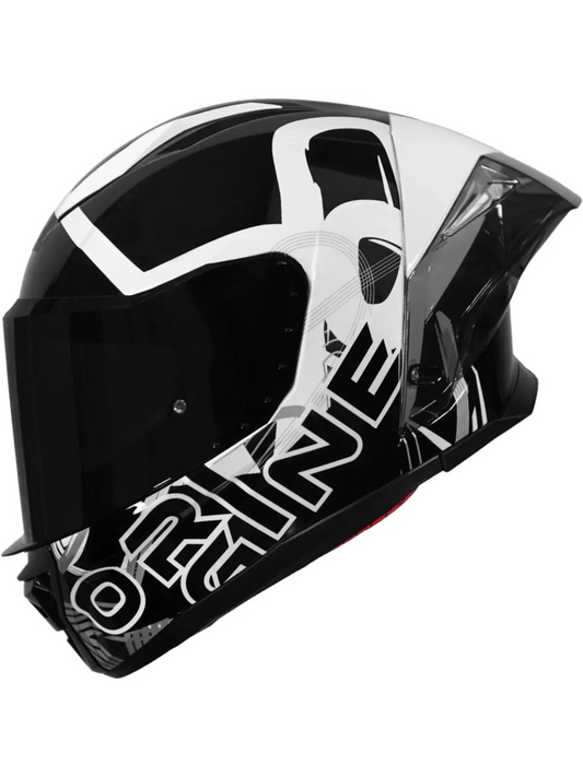Capacete Origine Pista Misano Branco/Preto
