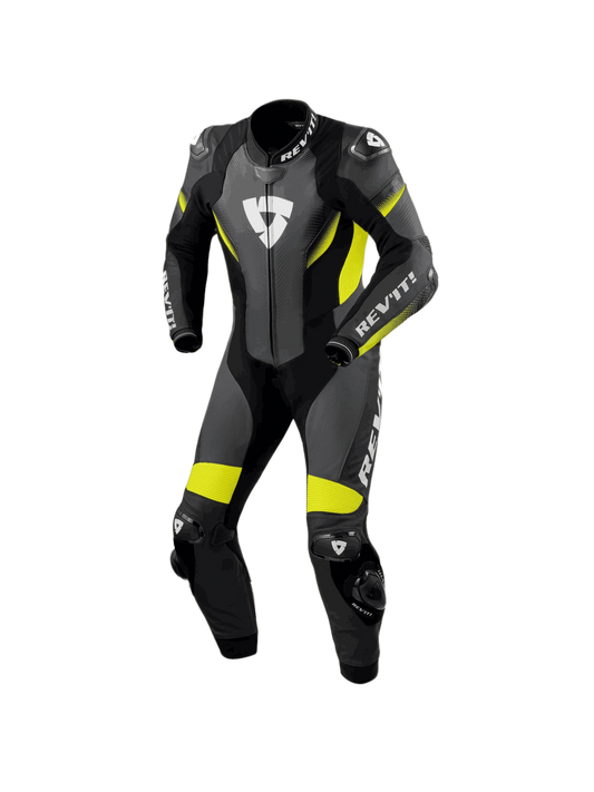 Macacão Revit Control Preto/Amarelo Neon
