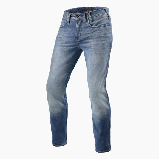 Calça Revit Jeans Piston 2 Sk Azul Médio L32