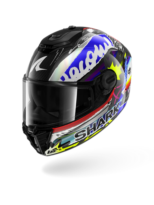 Capacete Shark Spartan Rs Streetrush Preto/Azul (DBU)
