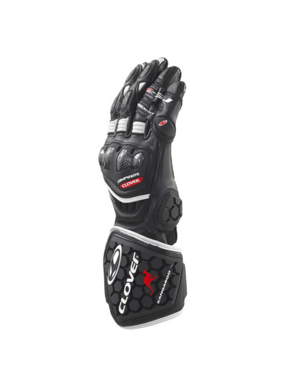 Luva Clover Rs-9 Preto/Branco (N/B)