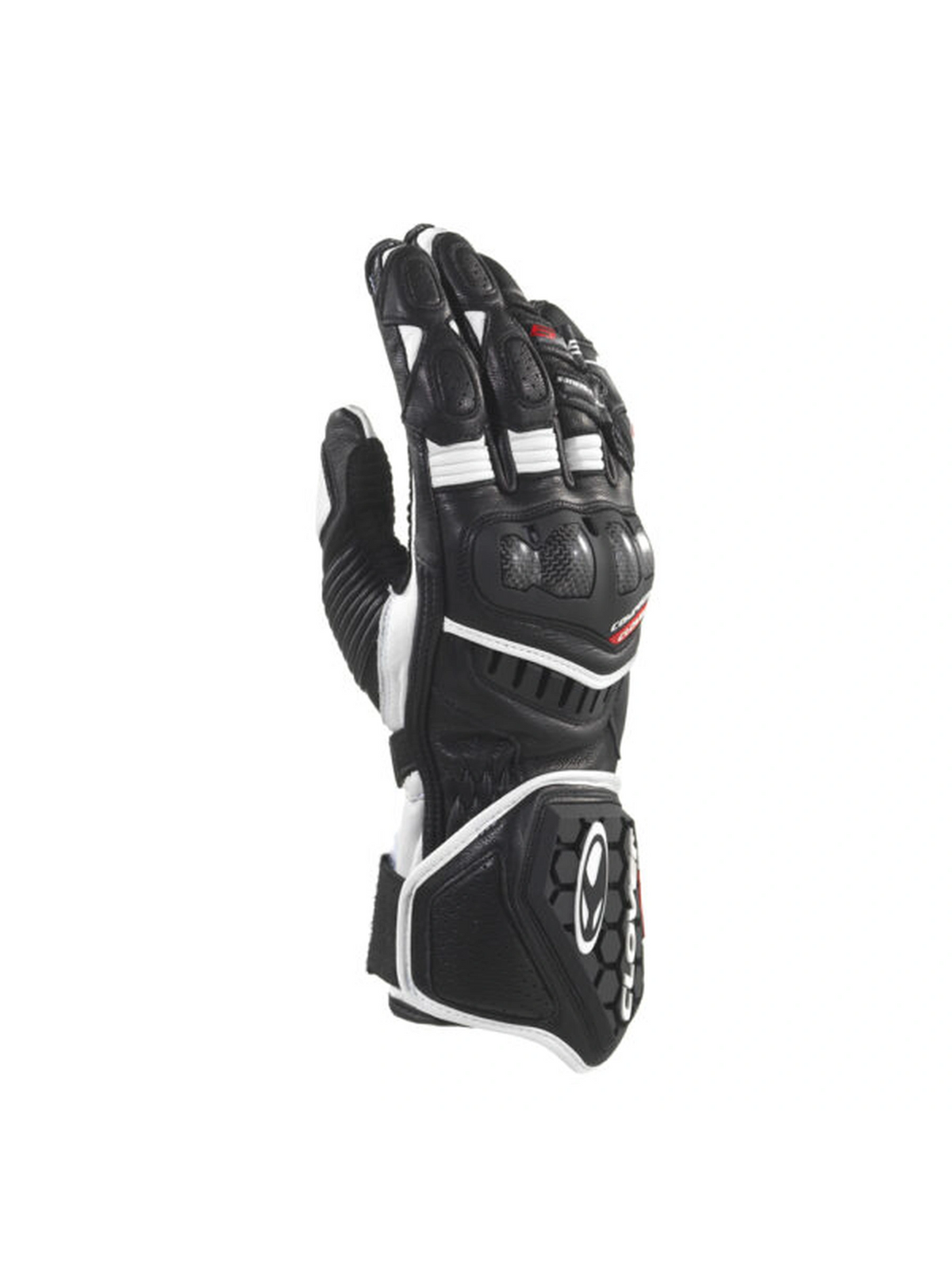 Luva Clover Rs-9 Preto/Branco (N/B)