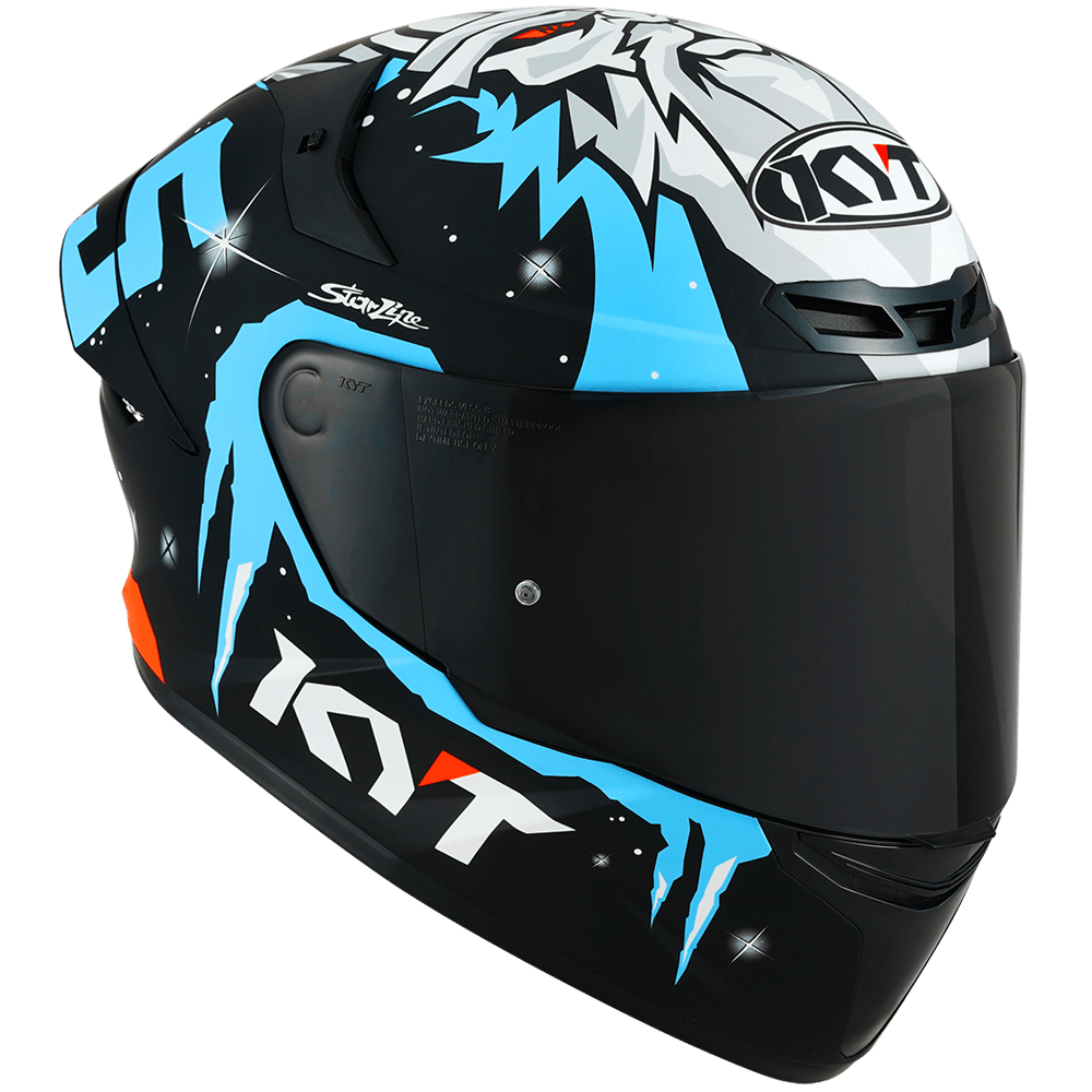 Capacete Kyt Tt Course Masia Winter Test Brilhante