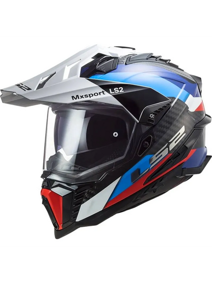 Capacete Ls2 Explorer C MX701 Frontier Preto/Azul